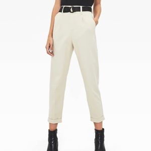 Sold— NWT- Bershka Belted Chino Trouser SZ 02